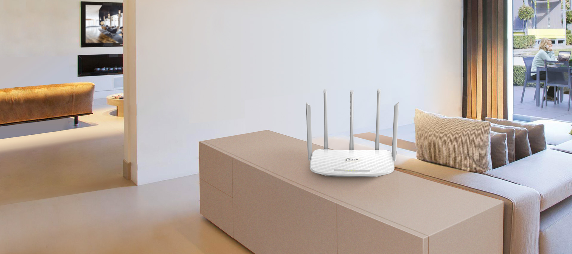 TP-Link Router AC1350 Dual Band Wi-Fi Router | Archer C60 – Image 3